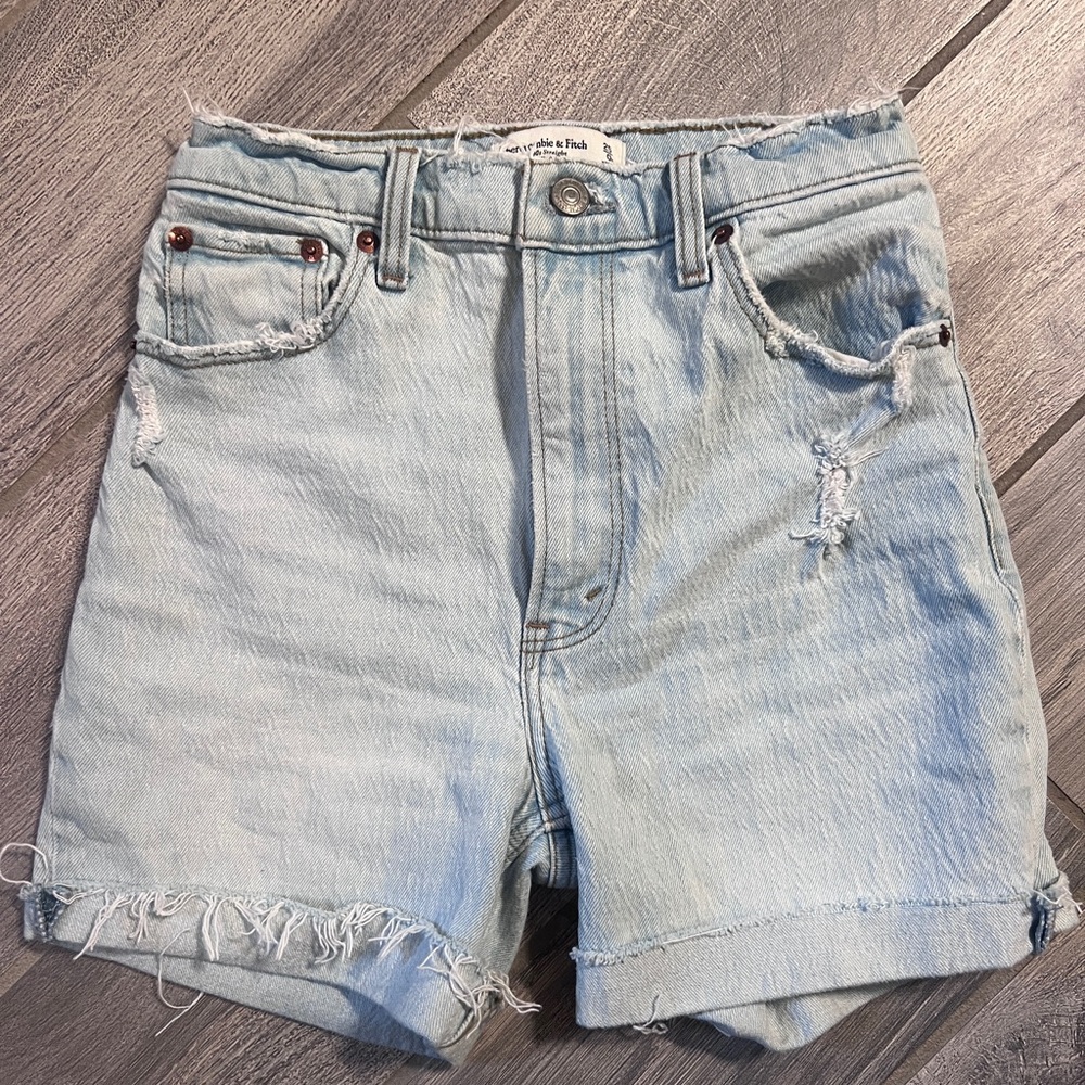 Abercrombie and Fitch Ultra High rise Shorts